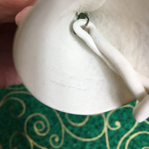 80’s Polymer Clay Ornaments  handmade Set  Christmas Bells Vintage - Picture 11 of 15